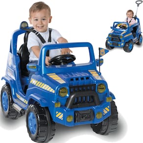Carrinho Passeio Pedal Diipi Policia - Calesita