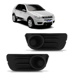 Moldura Grade Milha Palio Way 2015 2016 2017 Par