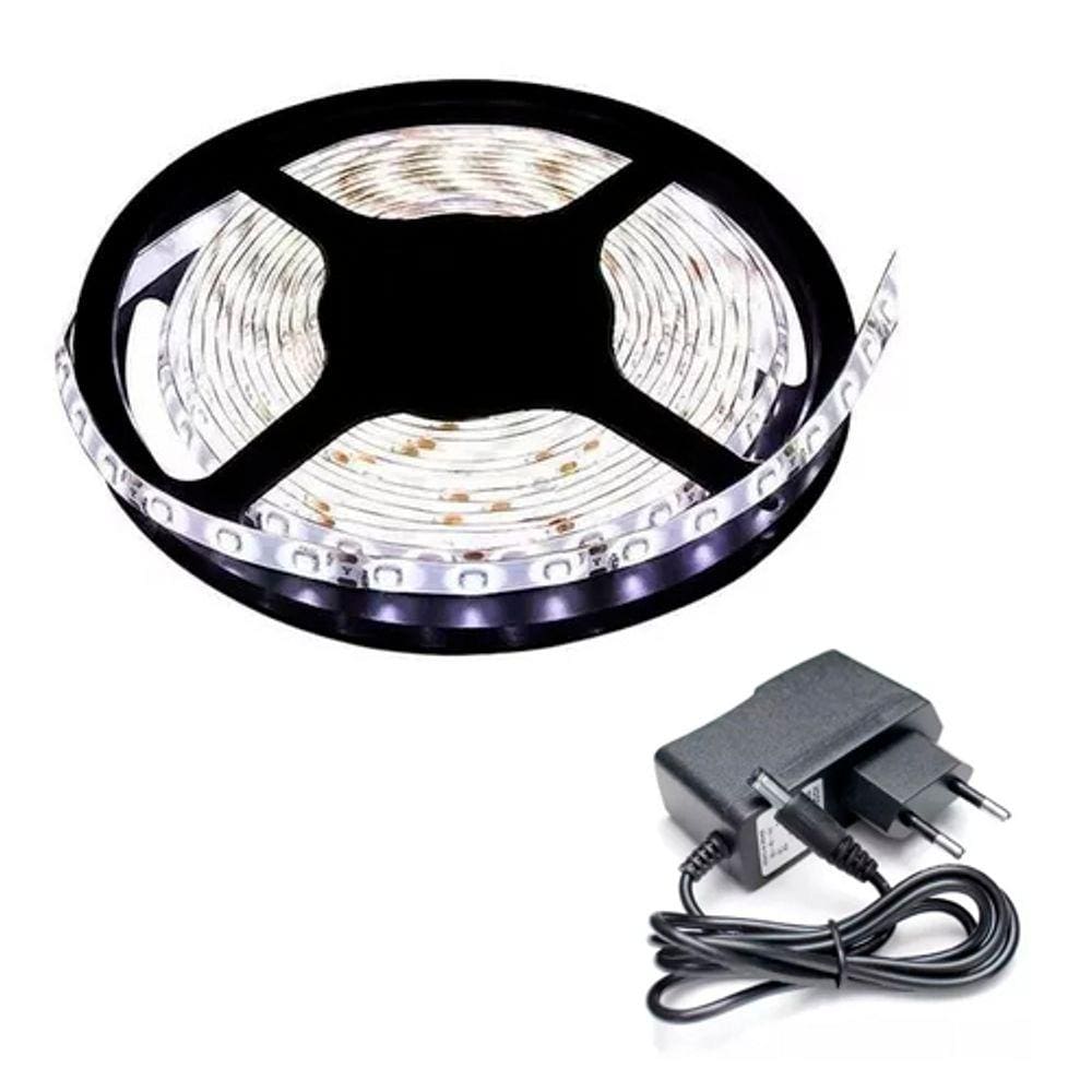 Fita Led Ip65 Branco Frio 5050 6000k 15w 60 Led/m de 5m