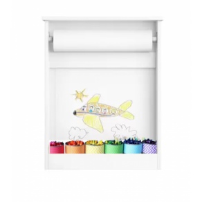 Suporte Tela Para Desenho Branco Em Mdf Branco