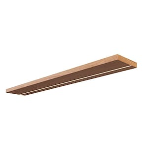 Prateleira Reta 150cm com Fita de LED TB184 Freijó