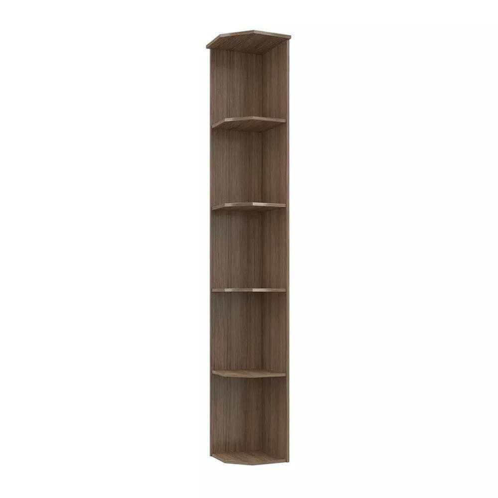 Cantoneira Evolution Plus Evolution Plus Batrol Móveis Tannat/Legno Crema