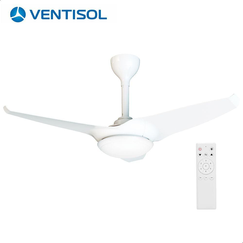 Ventilador De Teto Flow Led C/R Inverter Bivolt Ventisol