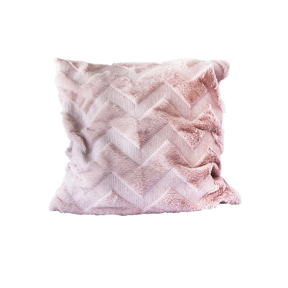 Capa De Almofada Com Detalhes Geométricos 44X44cm