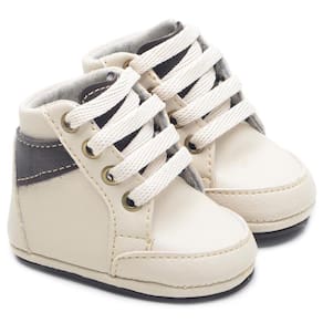 Coturno Masculino Infantil Cano Alto Bebê Casual Confortável