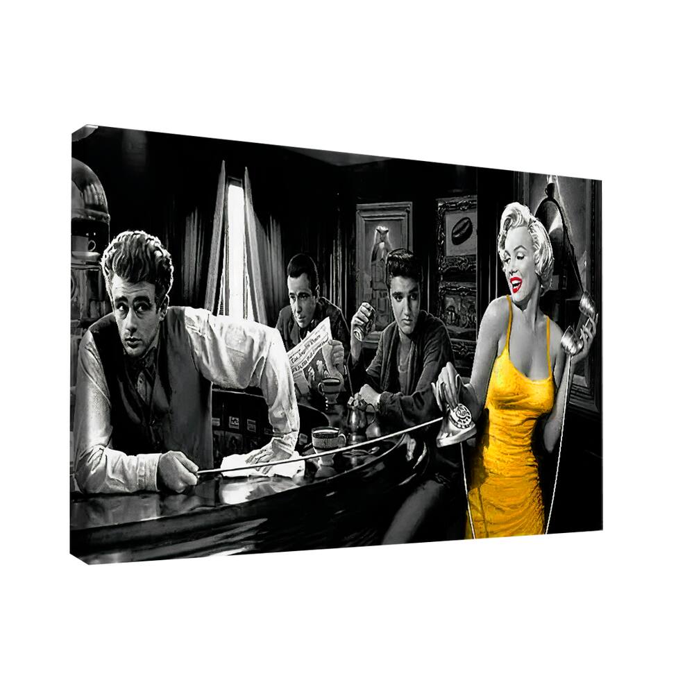 Quadro Marilyn Yellow Dress -- BR ARTES