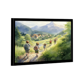 Quadro A Caminho Da Escola--BR ARTES