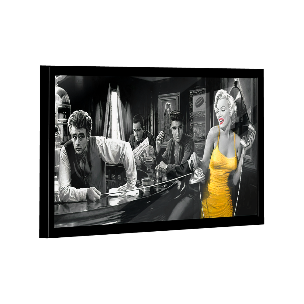 Quadro Marilyn Yellow Dress -- BR ARTES