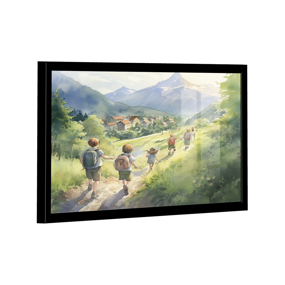 Quadro A Caminho Da Escola--BR ARTES