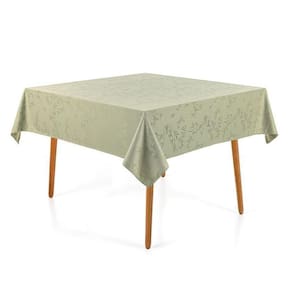 Toalha de Mesa Quadrada Veríssimo Verde 6 Lugares