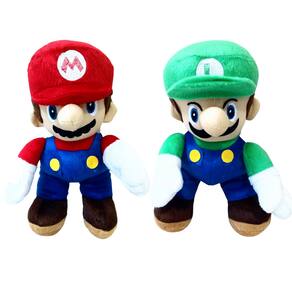 Pelúcias Mario Bros e Luigi - 02 Personagens