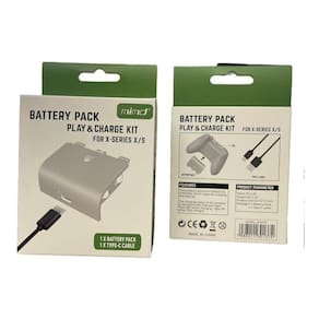 Bateria Rec. Xbox Series S/X + Cabo - BMJ Magazine