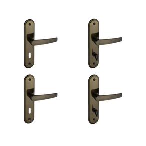 Kit 2 Fechaduras Interna e 2 WC EspelhoConcept Pado Bronze