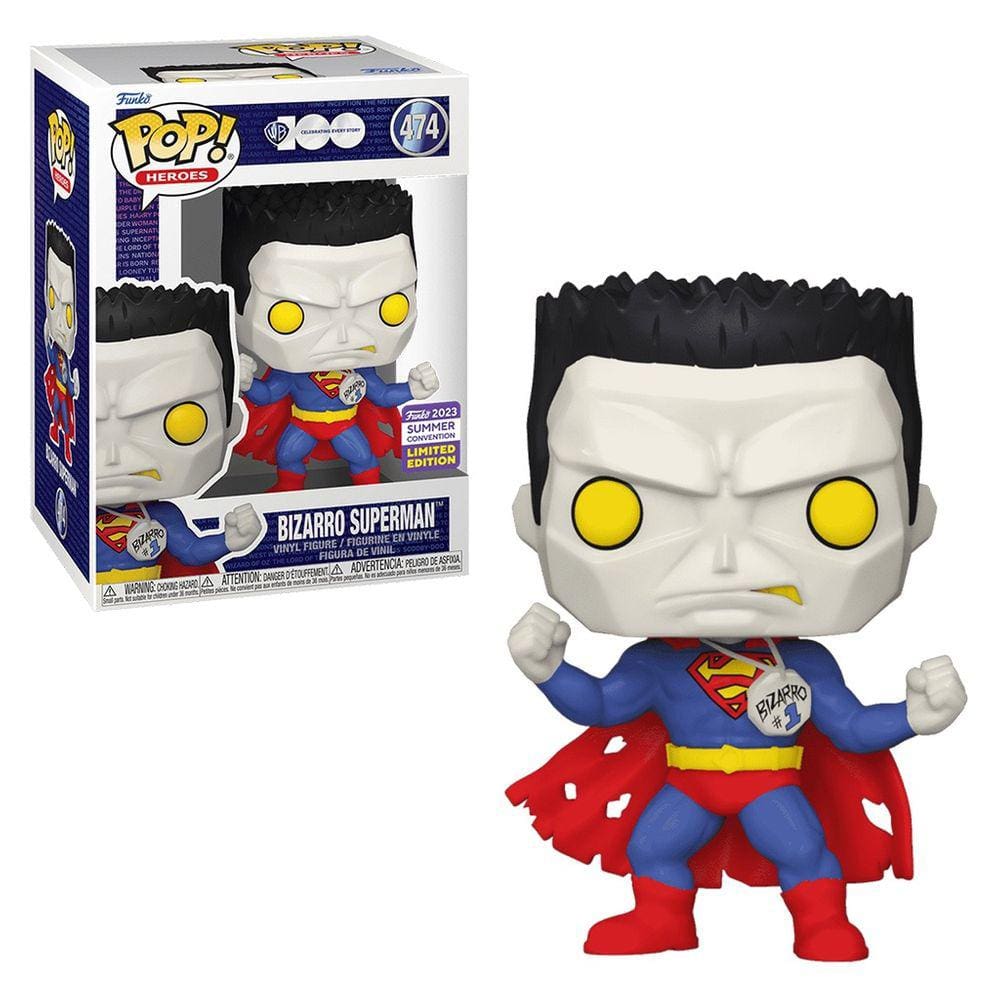 Funko Pop Heroes Warner Bros Dc Bizarro Superman 474 SDCC