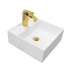 Kit Sobrepor: Cuba, Torneira e Válvula - Decoração Banheiro