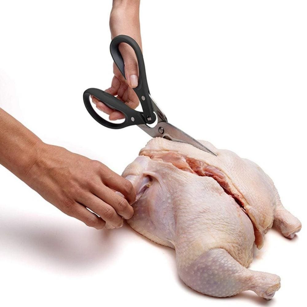 Tesoura Para Peixe Aves Trinchante Cozinha Corte Chef`n