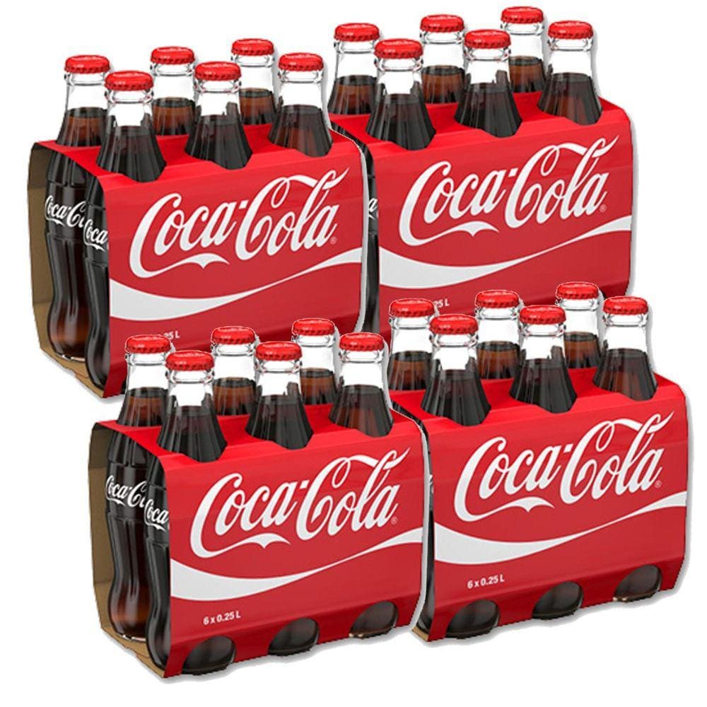 Refrigerante Coca Cola  Vidro 250Ml  48 Unidades 