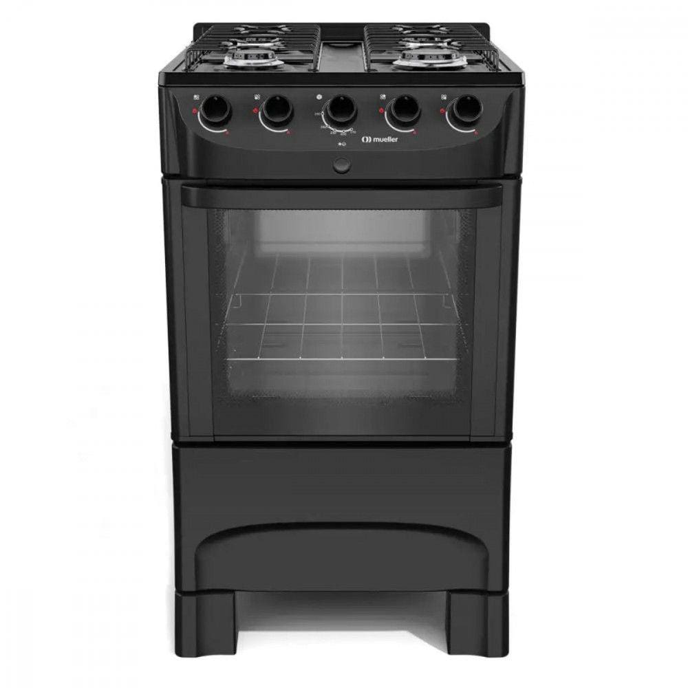 Fogão Mueller 4 Bocas com mesa esmaltada MFI4BC