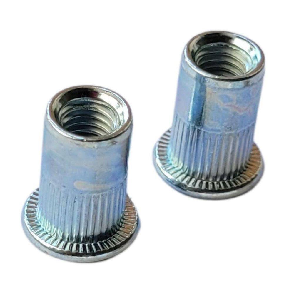 250 Rebite M8 Rosca Interna Aba Plana Porca -