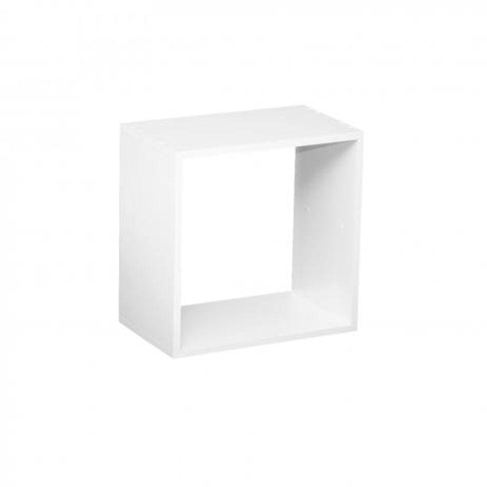 Nicho Decorativo 35X35X15 cm Branco Em Mdf