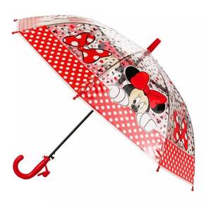 Guarda Chuva Infantil Transparente Letras Minnie - Disney