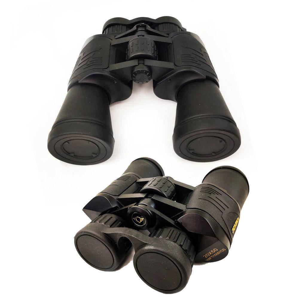 Binoculos Profissional 20x50 Objetiva Bak4 Zoom Ajustavel Foco Uv Visao Alargada Longo Alcance