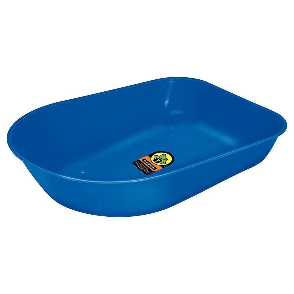 Caçamba Rasa Plástica Azul Tramontina 3,5 Mm 50 L Tramontina