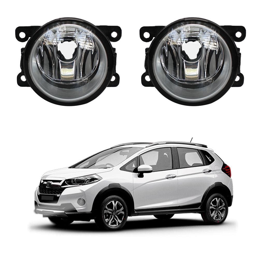 Par Farol de Milha para Wr-v 2018 2019 2020 2021 Auxiliar Neblina