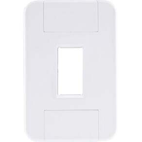 Placa 1 Posto Vertical 4x2 Tramontina Tablet Branca Tramontina