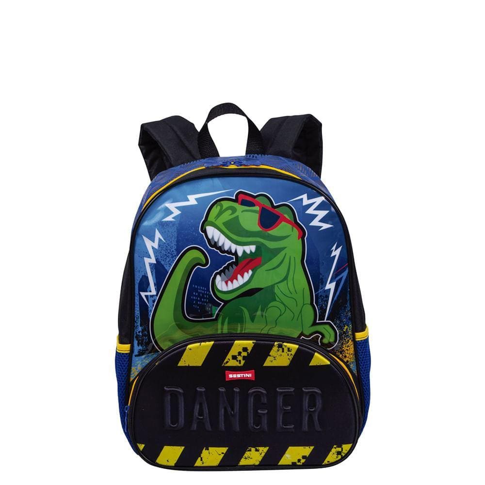 Mochila grande 2 rodinhas dino surf puket