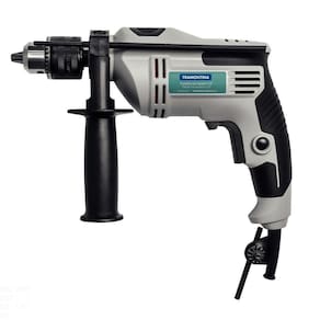 Furadeira De Impacto 500 W 1/2" 220 V Com Empunhadura Auxiliar Velocidade Variável E Sist