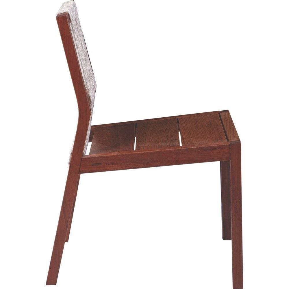 Cadeira Tramontina Lanati Em Madeira Jatobá Fsc Com Encosto De Corda Tramontina