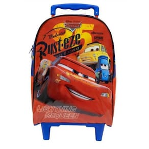Mochila Com Rodinha Carros X