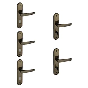 Kit 3 Fechaduras Interna e 2 WC EspelhoConcept Pado Bronze