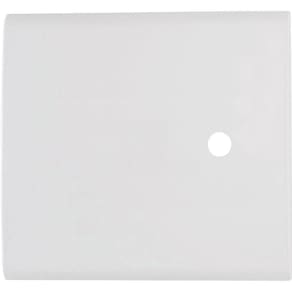 Placa Com 1 Furo 4x4 9,5 Mm Tramontina Liz Branca Tramontina