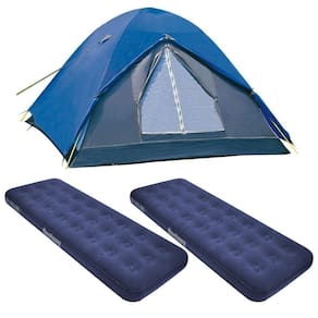 Barraca Nautika Fox 3 Pessoas + 2 Colchões Infláveis Bestway