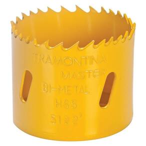 Serra Copo Bi-metálica 48 Mm 1.7/8" Tramontina Com Dentes Em Aço Rápido Hss Tramontina