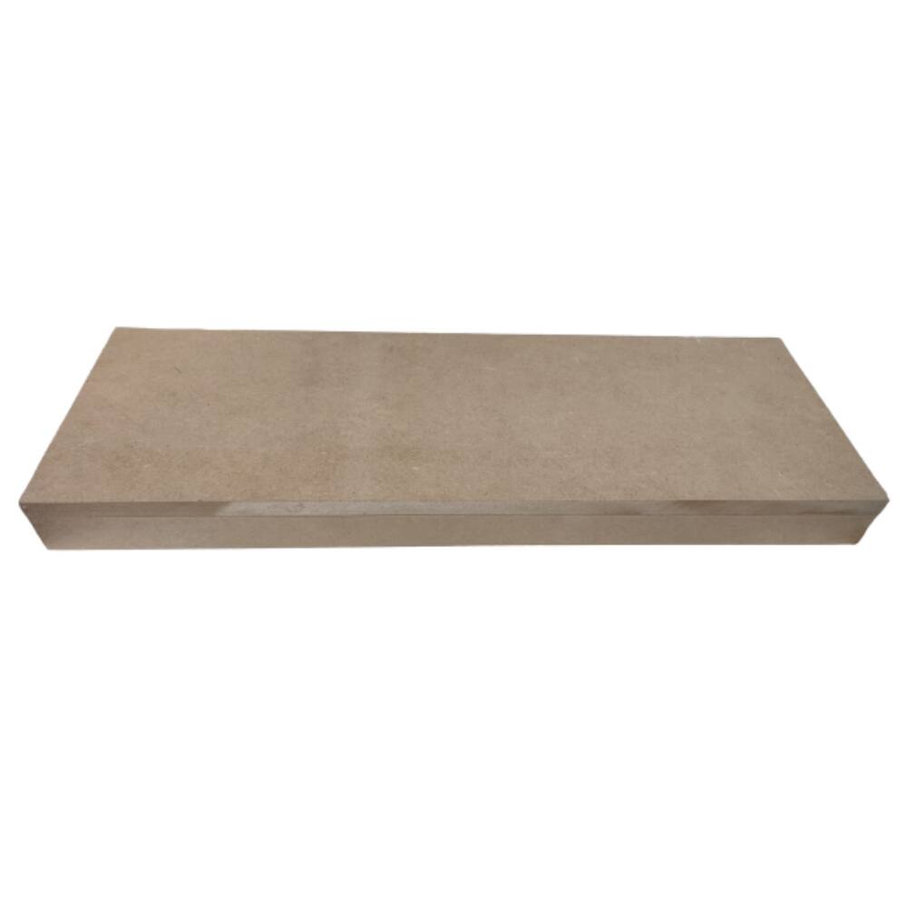 suporte trofeus e medalhas 60 cm c x 20 cm p com suporte natural