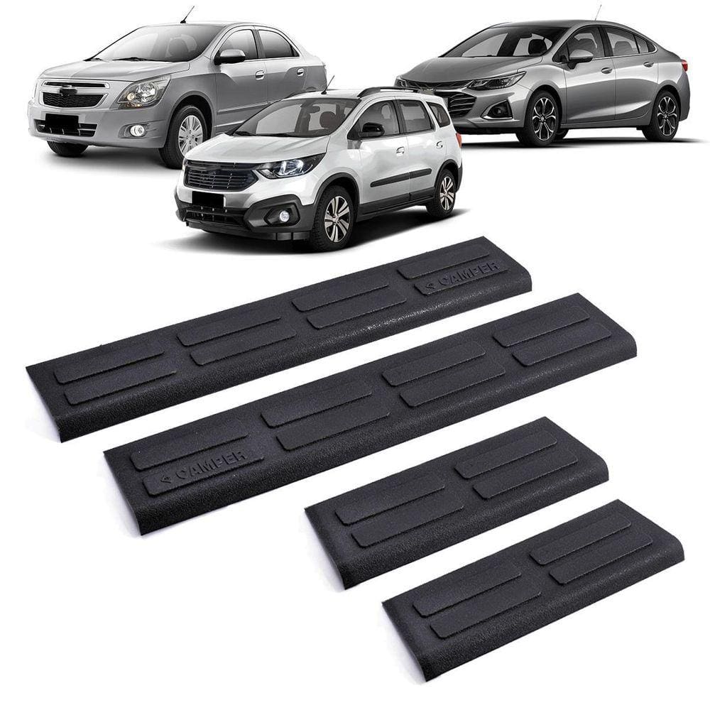 Soleira Porta Plástico Injetado Preto Spin 2018