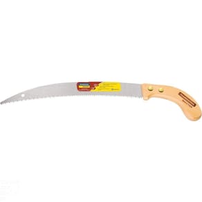 Serrote Para Poda 12" Com 5 Dentes Por Polegada Em Aço Carbono Com Cabo De Madeira