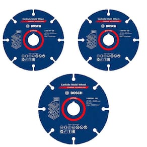 Disco de Serra Expert 115 MM Multi Material Carbide Multi Whell 3 Unidades BOSCH