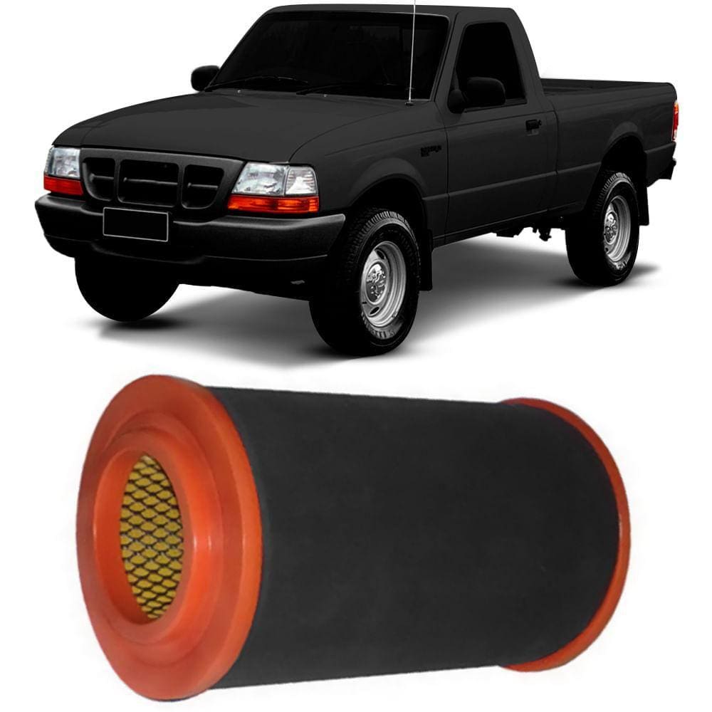 Filtro Ar Ford Ranger 2.5 2.8 8V Maxion 2000 a 2004 Wega