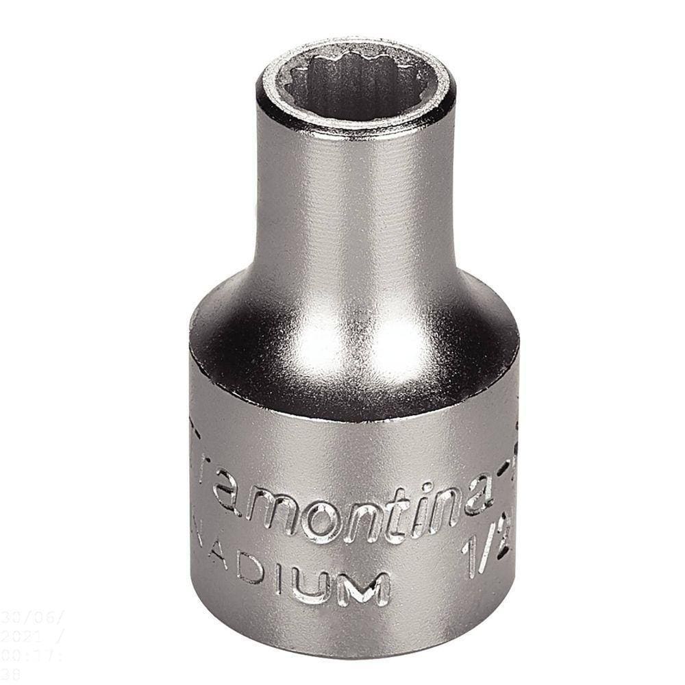 Soquete Estriado Em Aço Cromo Vanádio 32 Mm - Encaixe 1/2&quot; Tramontina Pro Tramontina