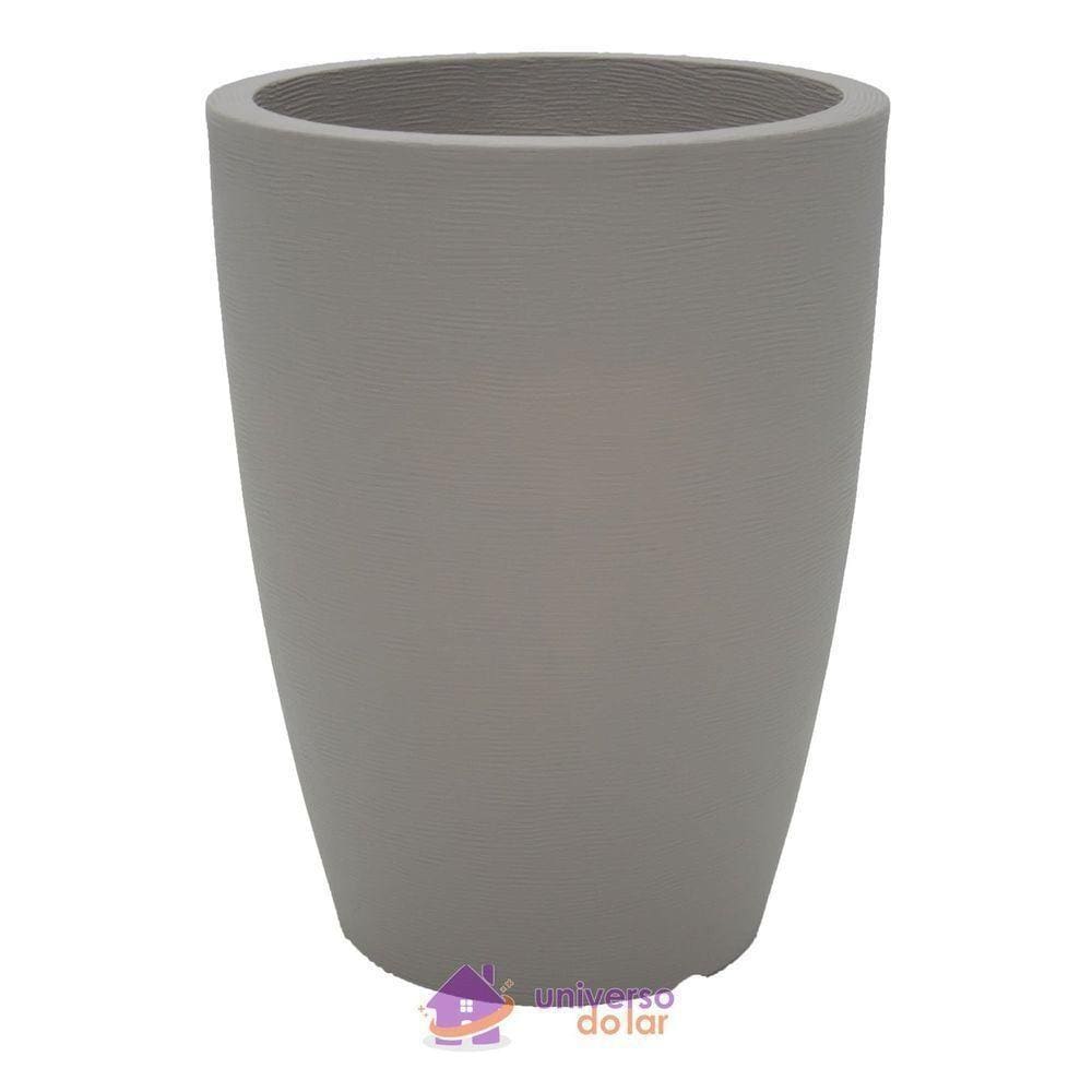 Vaso Tramontina Thai Em Polietileno Concreto 67 Cm Tramontina