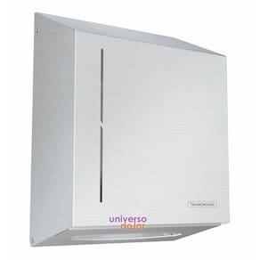 Dispenser Para Papel Toalha Tramontina Em Aço Inox Com Acabamento Scotch Brite Aço Inox