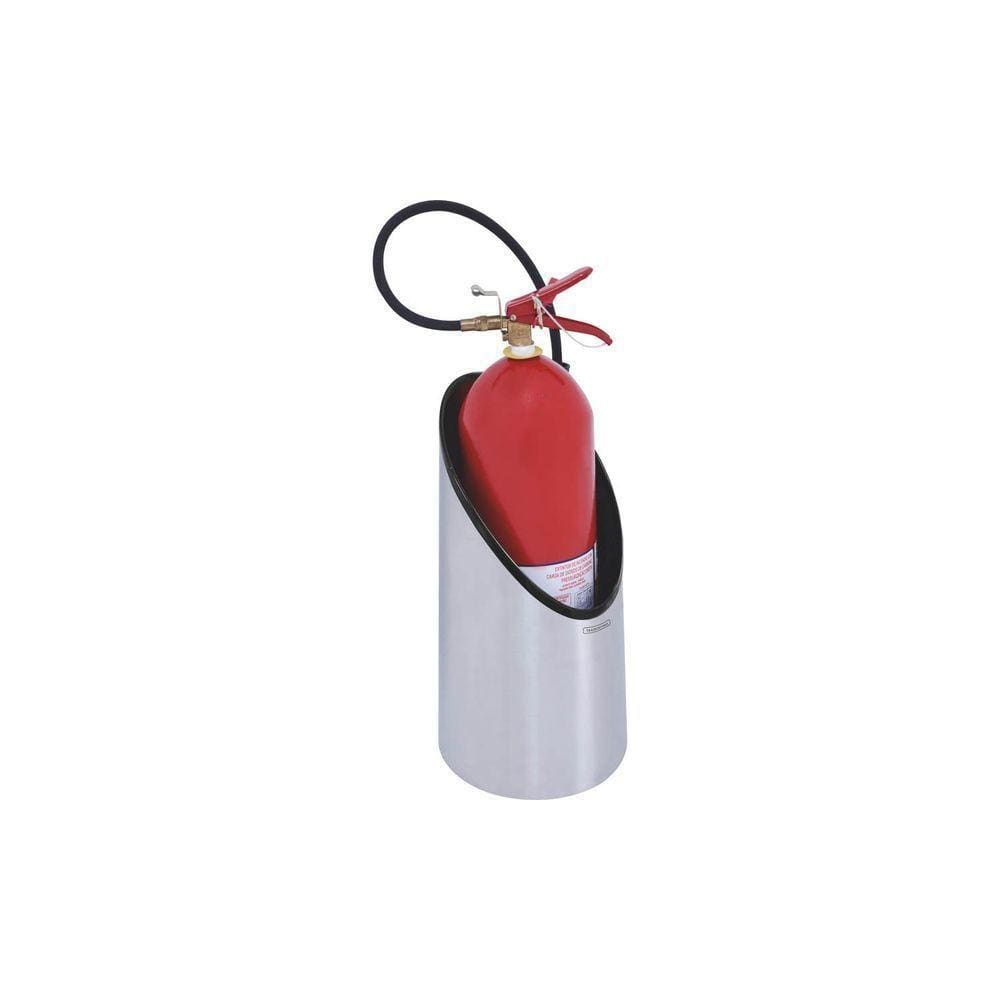 Porta Extintor Tramontina Supremo Em Aço Inox Com Acabamento Scotch Brite Tramontina