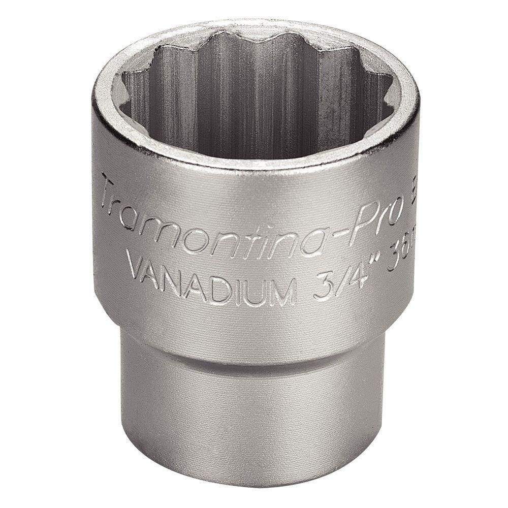 Soquete Estriado Em Aço Cromo Vanádio 1.5/8” - Encaixe 3/4” Tramontina Pro Tramontina