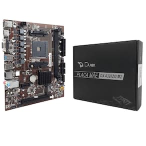 Placa Mãe Duex Dx A320zg M2, Amd Am4, Ddr4, Micro Atx