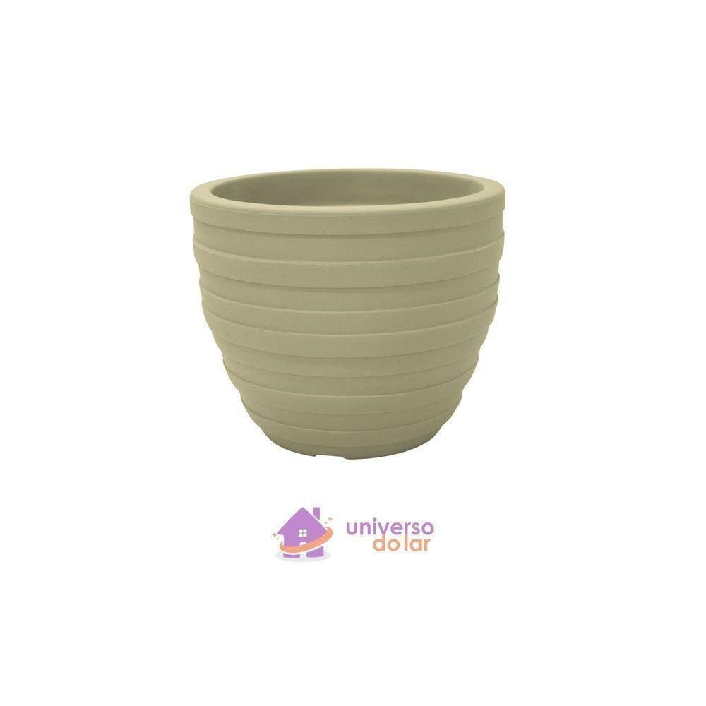 Vaso Tramontina Inca Em Polietileno Areia 45 Cm Tramontina