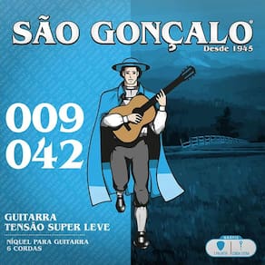 Encordoamento Guitarra Sao Goncalo 009 Niquel